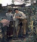Famous Love Paintings - Rural Love